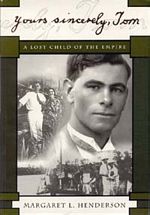 Cover of <i>Yours Sincerely Tom</i> by Margaret Henderson