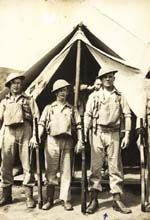 Anthony Hill and mates at Tallarook