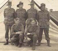 Sydney McGregor and other members of the 2/22 Battalion