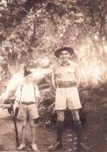 Ardie and Ronald Schmidt, Rabaul 1941