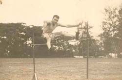 Ardie Schmidt, High Jump, Rabaul Pre War