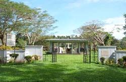 Entrance to Bita Paka Cemetery, 1 July 2002